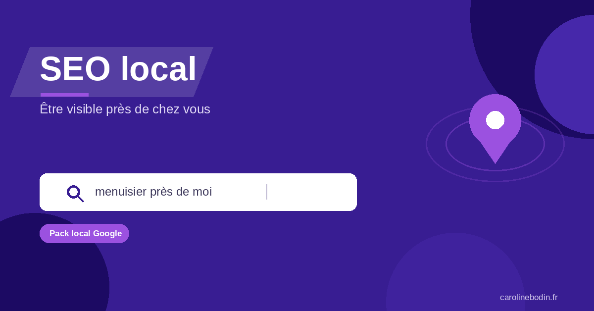 SEO local au Mans et en Sarthe - être visible dans les recherches près de moi
